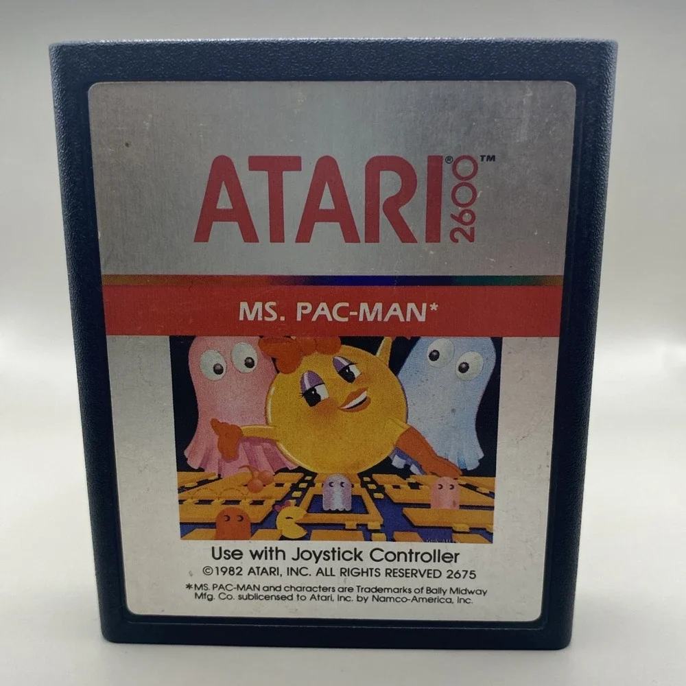 Ms.‎ Pac-Man (Atari 2600, 1982) Cart Only